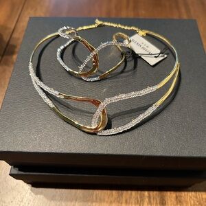 Alexis Bittar Gold and Silver Necklace